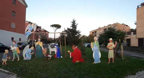 Benedizione del presepe 2019 a Casal Brunori – foto 5