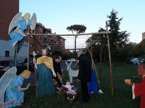 Benedizione del presepe 2019 a Casal Brunori – foto 3