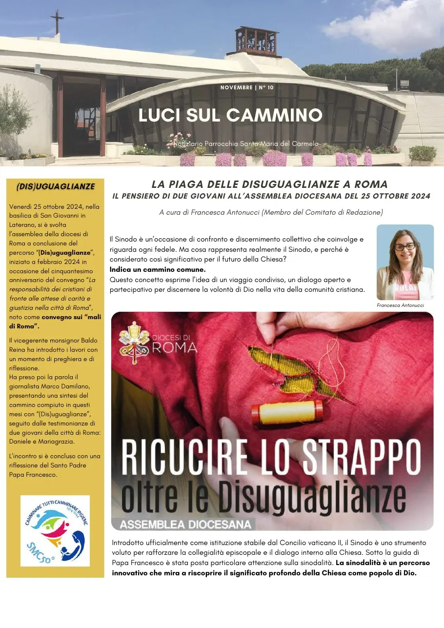 Copertina di Luci sul cammino n. 11/2024