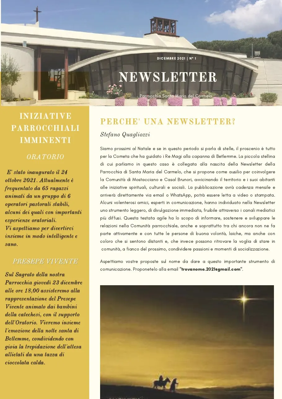 Copertina di Luci sul cammino n. 12/2021