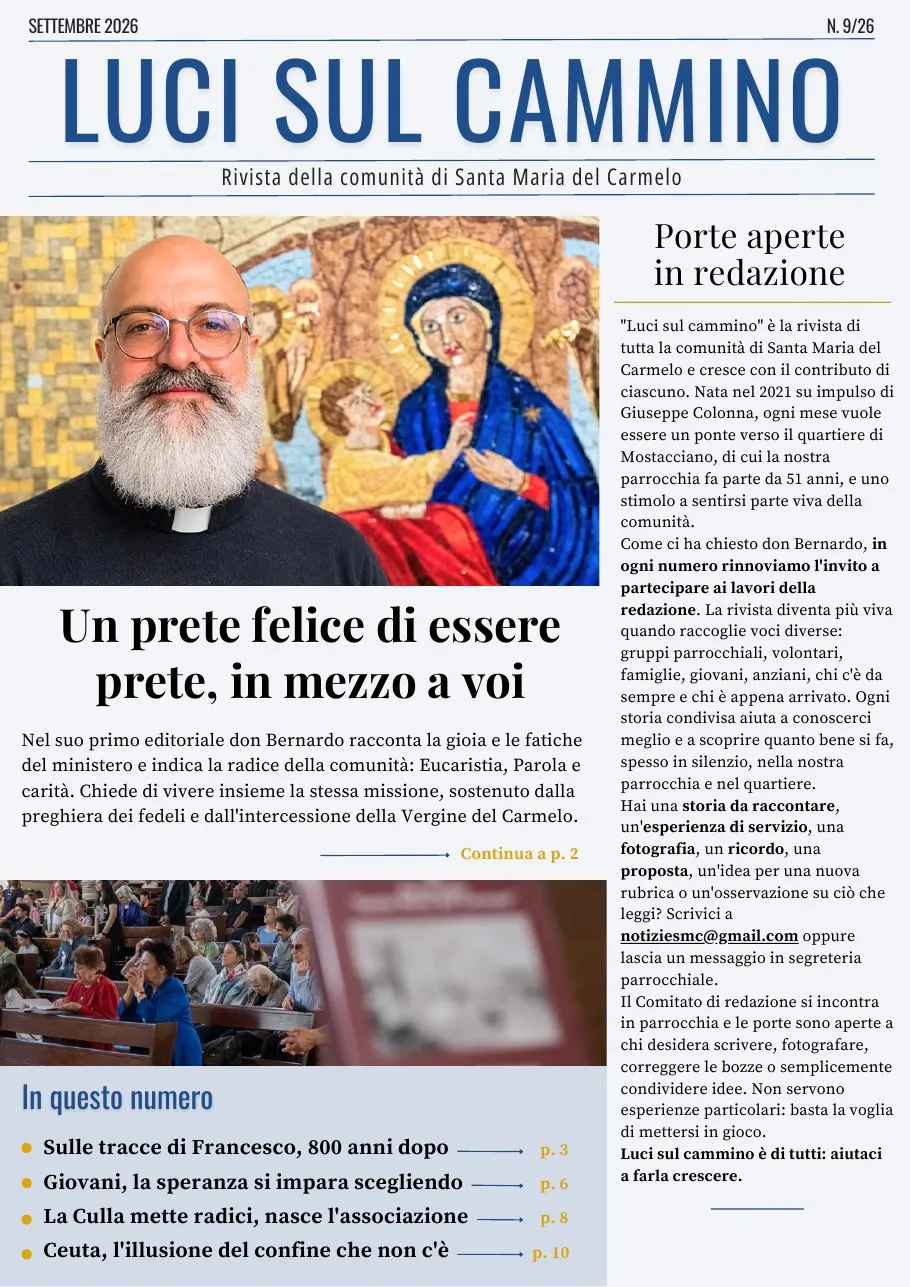 Copertina di Luci sul cammino n. 9/2026