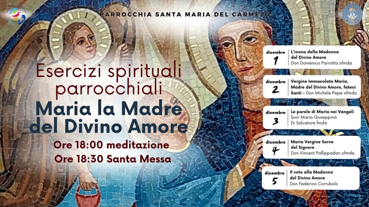 Esercizi spirituali di Avvento: «Le parole di Maria nei Vangeli»