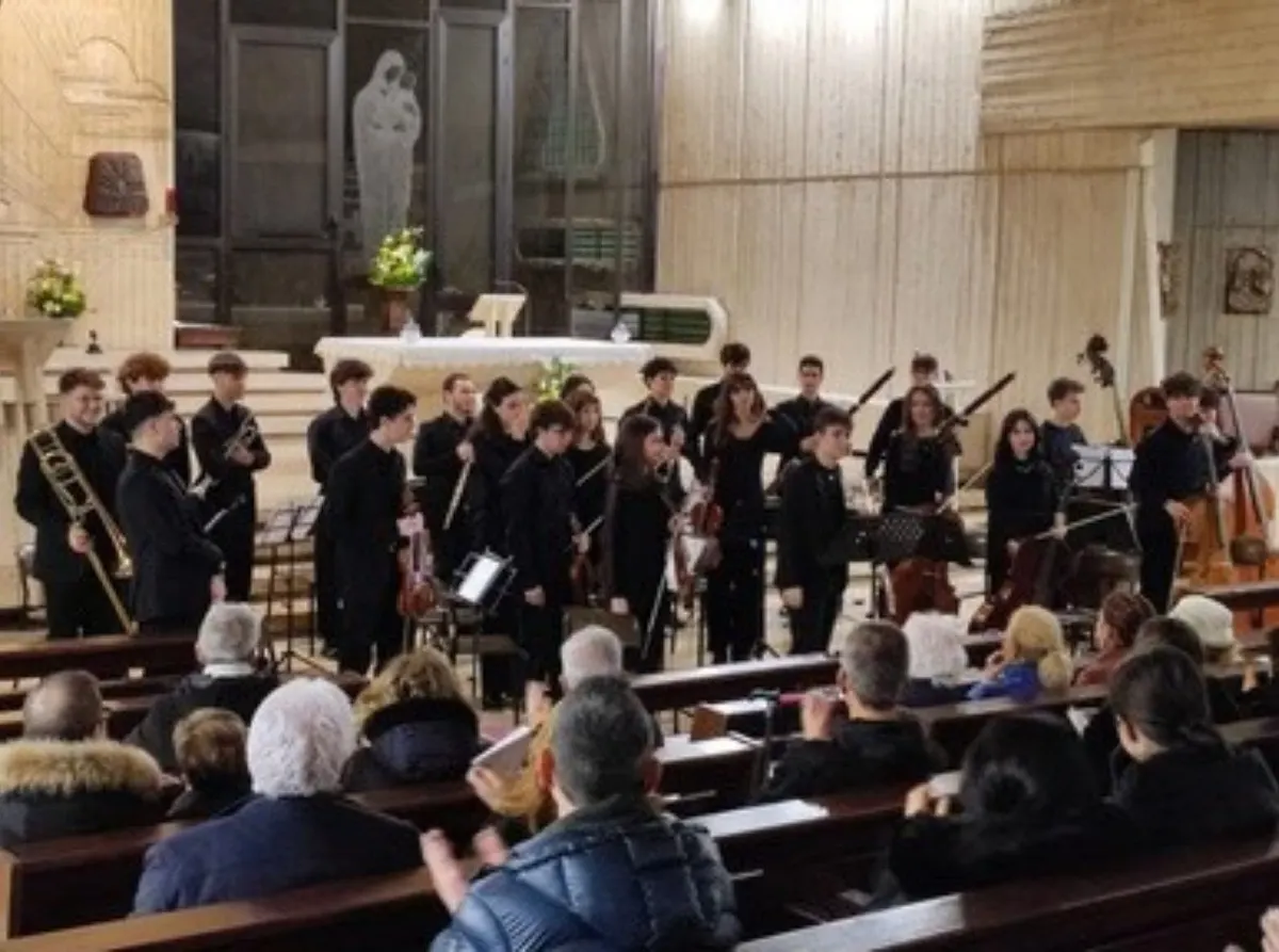 I giovani musicisti del Philia Ensemble in concerto nella chiesa di Santa Maria del Carmelo