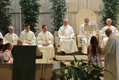 Messa di addio del parroco e dei Carmelitani – foto 6
