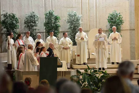 Messa di addio del parroco e dei Carmelitani – foto 14