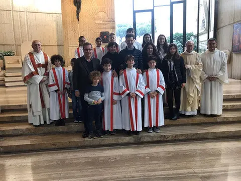 Nuovi ministranti: Daniele, Filippo e Tommaso – foto 1